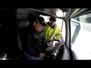 Trucker Rudi 01/11/16 DOT inspection it's a good start to the year