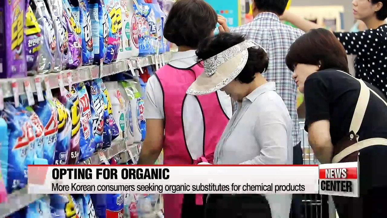 More consumers in Korea choosing organic alternatives for chemical-based products