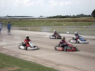Karting - Serie de las competencias en 25 de mayo - Bs As -