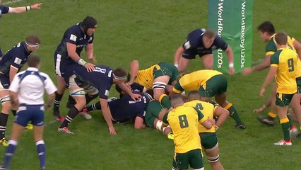 Australia survive Scotland scare - U20 Highlights