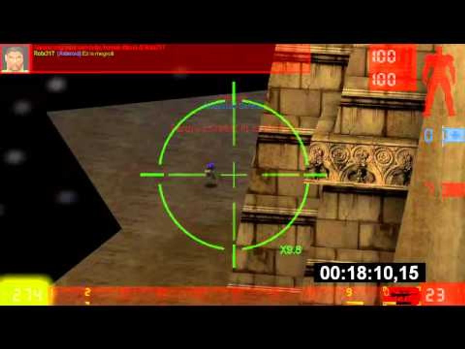 Unreal Tournament: Sniper Rampage! 408 kills in 27:14 (15 kills/min)