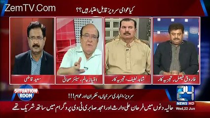 imtiaz alam raised question on gallop survey and blast