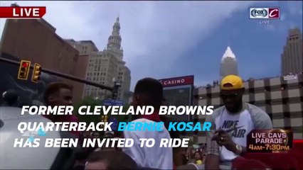 Bernie Kosar invited to join Cavaliers victory parade