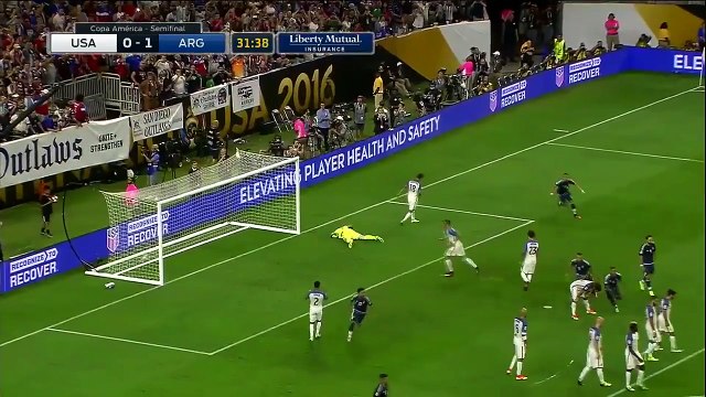 L'énorme coup franc de Messi avec l'Argentine !