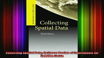 READ book  Collecting Spatial Data Optimum Design of Experiments for Random Fields Full EBook