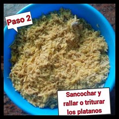 Arepas  de plátano verde  !paso a paso!