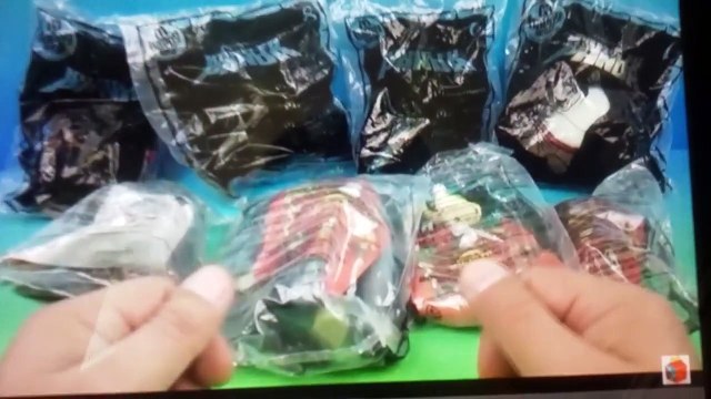 Kung fu panda toys by fast food toy reviews