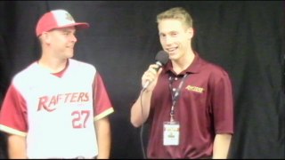 John Jaeger Post Game Interview 6-21 Rafters vs. Chinooks
