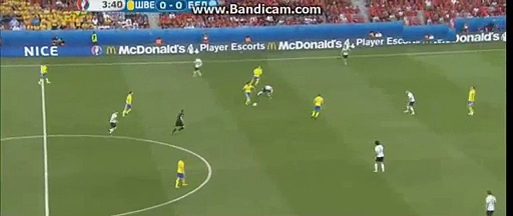 0-1 Zlatan Ibrahimovic Goal HD - Sweden 1-0 Belgium