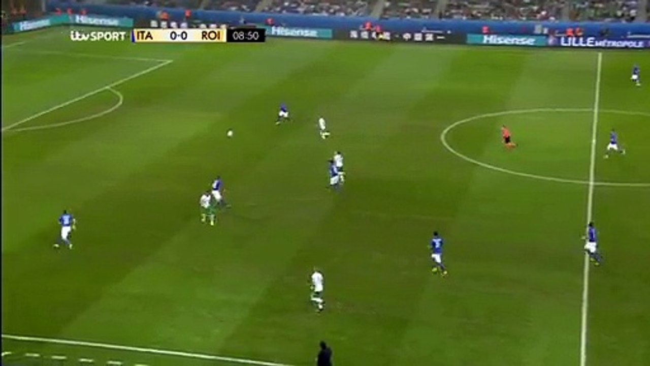 0-1 Alessandro Florenzi Goal HD - Italy 1-0 Ireland