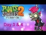 PLANTS VS ZOMBIES 2 - Neon Mixtape Tour - Day 3 & 4, Getting Rekt!