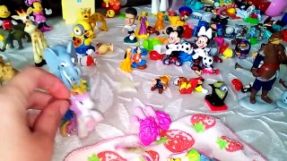 Disney ELSA and ANNA, My Little Pony, Minnie and Mickey toys, Peppa pig, We Love them all