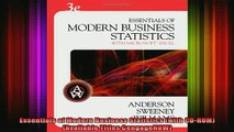 READ book  Essentials of Modern Business Statistics with CDROM Available Titles CengageNOW Full EBook