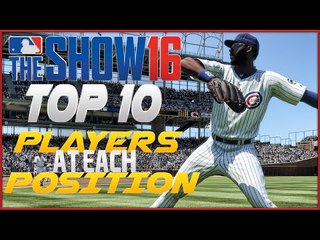 MLB The Show 16 Top 10 Players & Legends At Each Position!