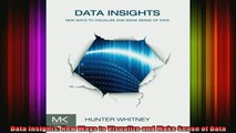 READ book  Data Insights New Ways to Visualize and Make Sense of Data Full EBook