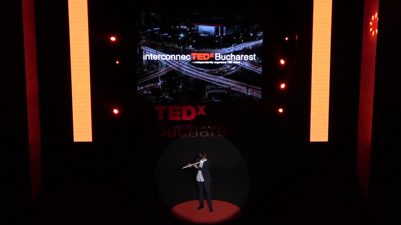 Flute Beatboxing Performance - Cosmin Cioca - TEDxBucharest