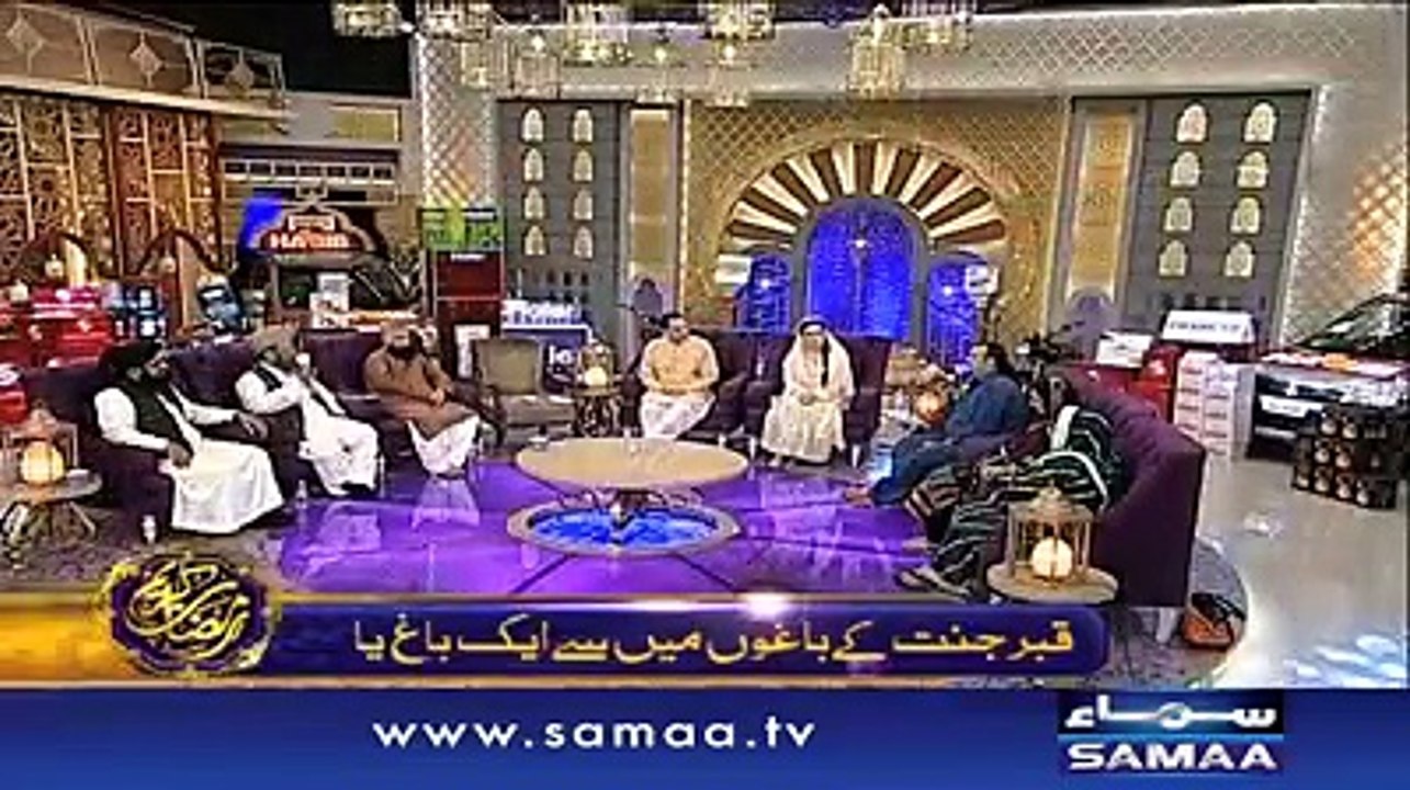 Last Naat Amjad Sabri in Sehri live Show on Samaa News - Jab Waqt Naza Aye Deedar Atta krna