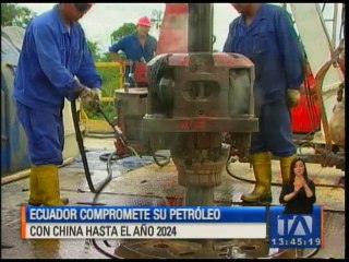 Ecuador compromete su petróleo con China hasta el año 2024