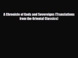 Read Books A Chronicle of Gods and Sovereigns (Translations from the Oriental Classics) ebook