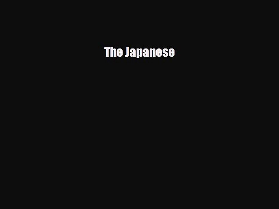 Download Books The Japanese ebook textbooks