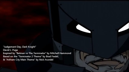 Batman vs Terminator "Judgment Day, Dark Knight"
