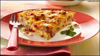 Recipe Impossibly Easy Sausage Breakfast Pie