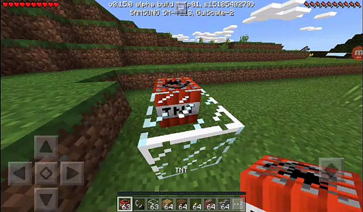 Minecraft TNT patlayınca sadece yarım kalp alma