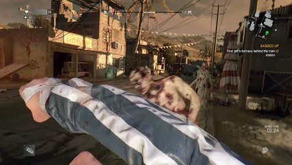 Dying Light Demo punching the sh*t out of them