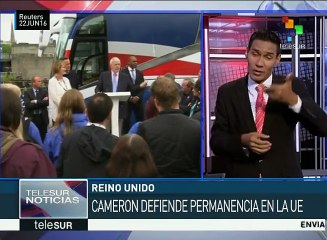 Reino Unido: cierran campañas previas al histórico referendo sobre UE