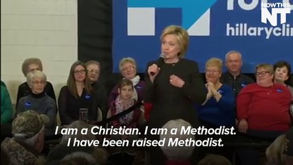 Trump Is Now Questioning Clinton's Faith