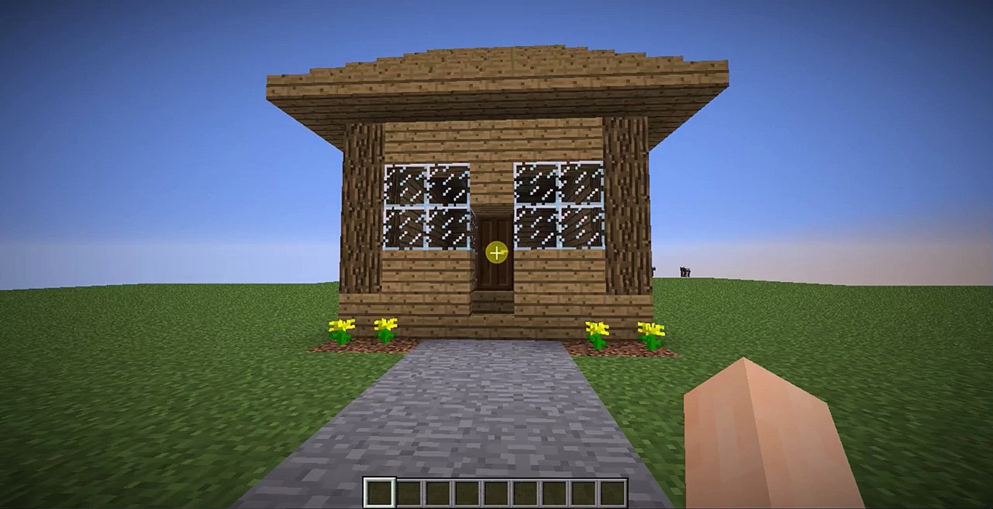 Modern House Tutorial Minecraft
