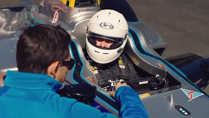 British Daredevil Back Flips Over A Speedy Car