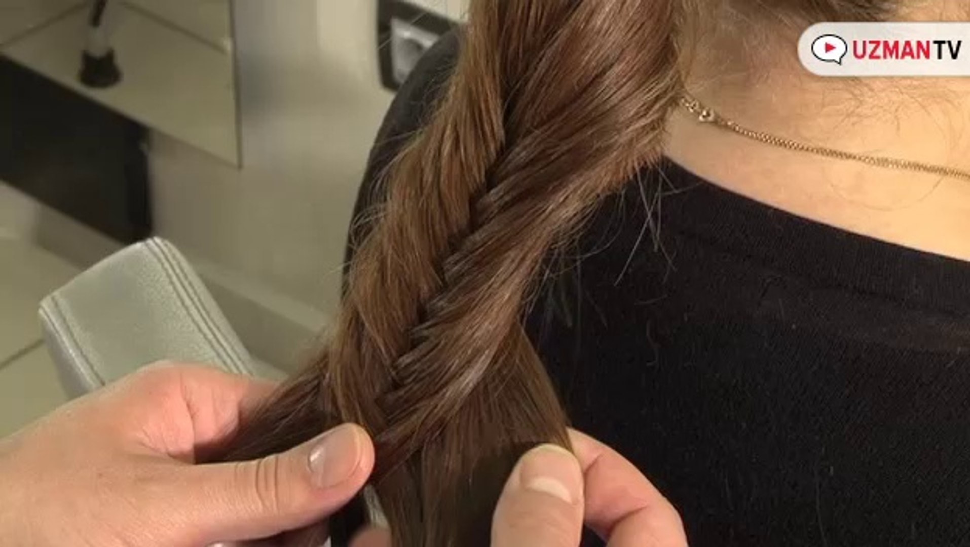 Saçlara mısır örgü nasıl yapılır? - Dailymotion Video
