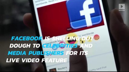 Facebook drops $50 million on live streaming deals with celebs and media