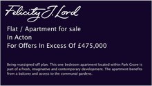Flat / Apartment for sale in Acton