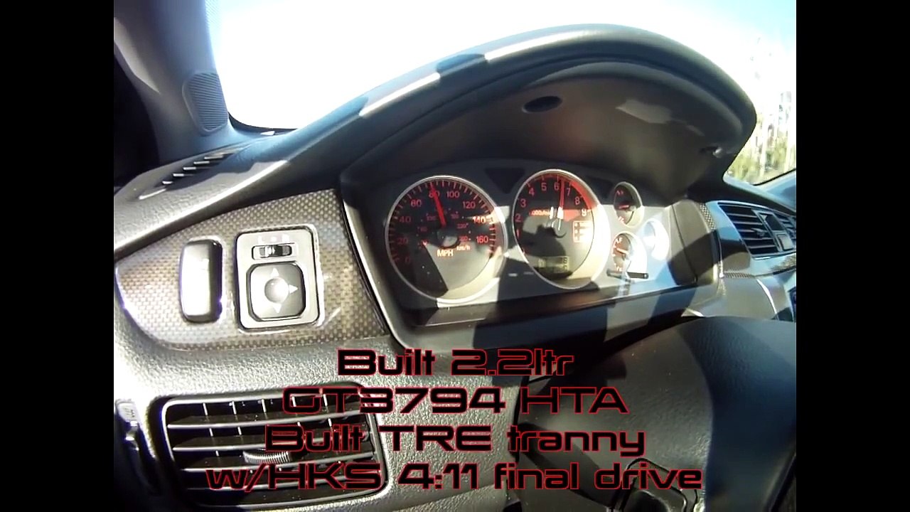 800+whp evo 9 Built 2.2ltr GT3794 HTA w/ speedo