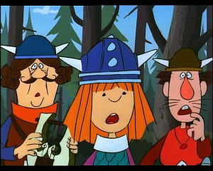 Vic le Viking .(1974) . Episode 13 . L' épee magique .