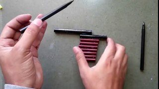 How to Make a Powerful Gun using Sketch Pen that shoots