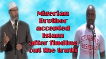 Allahu Akbar ! Brother accepted Islam after getting answers from bible ~Dr Zakir Naik 2016