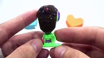 EGGS KINDER SURPRISE Peppa Pig Español!!! Play Doh kinder surprise eggs hulk Toys