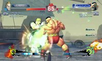 Ultra Street Fighter IV-Kampf: Abel gegen Zangief