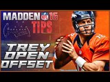 Madden 16 Tips: Trey Open Offset - Motion Inside Cross  | Madden 16 Offensive Money Play!