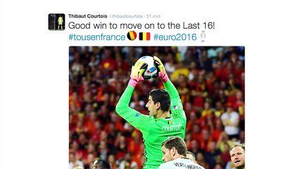 Les Diables exultent sur twitter après la qualification