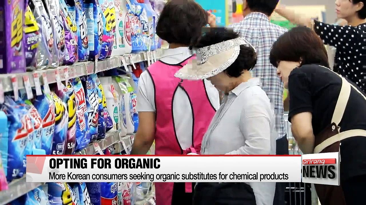 More Korean consumers choosing organic alternatives for chemical-based products