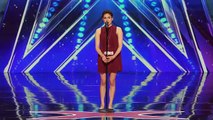 Calysta Bevier- Teen Cancer Survivor Gets Simon Cowell's Golden Buzzer - America's Got Talent 2016