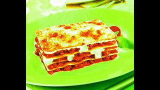 Cheesy lasagna