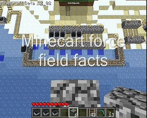 Minecraft minecart Force Fields facts and properties