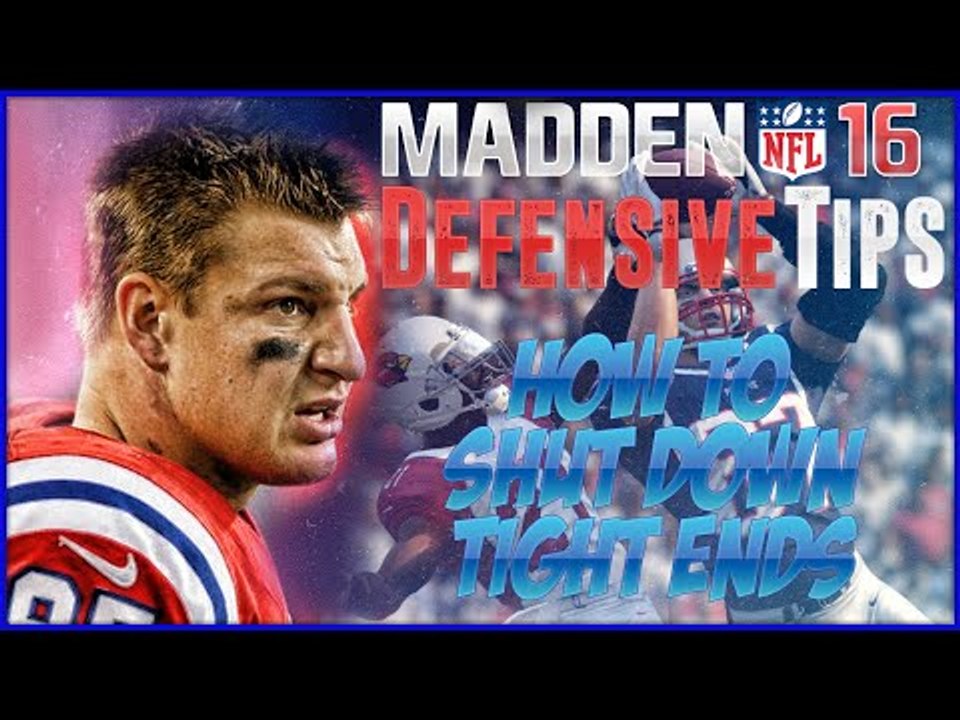 How to Shut Down Tight Ends in Madden NFL | Madden 16 Defensive Tips