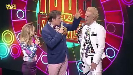 Tudo Pela Audiência -Supla ensina Pepeca a falar inglês