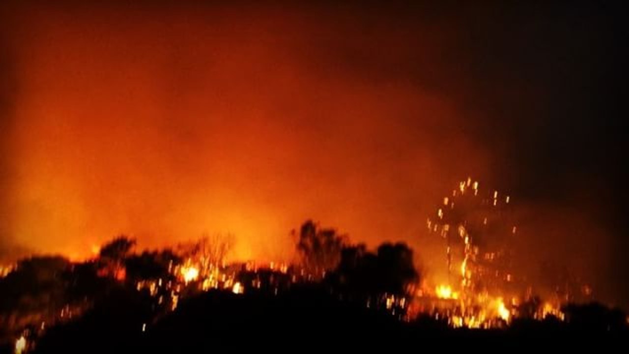Video Shows Moment Wind Shifts at California Wildfire, Trapping People